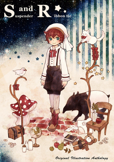 Suspender and Ribbon tie