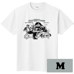ALLI"GUY"TORS T-shirts (白 - Mサイズ)