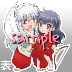 犬夜叉かごめアクリルキーホルダー