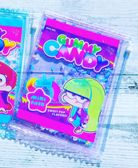 パシフィカ Pacifica シャカシャカグリッターラメキャンディポーチ