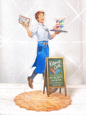 ウェイターランス　アクリルスタンド　Acrylic stand of waiter Lance