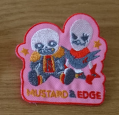 ワッペンバッジ・マスタードとエッジ