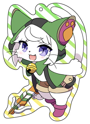 アクリルキーホルダー　リンテット