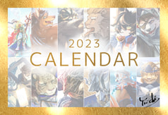 親に見られても大丈夫な2023年カレンダー