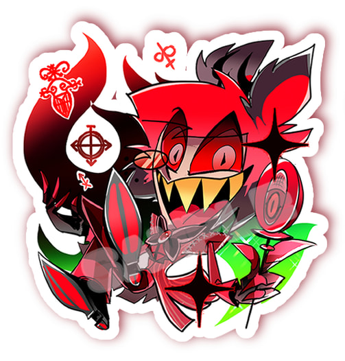 Alastorアクリルキーホルダー