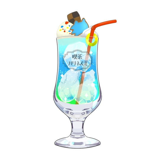 喫茶ハリネズミフロートアクキー（ソニック）
