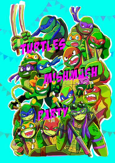 TURTLES MISHMASH PARTY