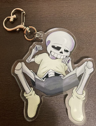 S氏のアクリルキーホルダー