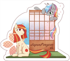 JapanPonyconオリジナルマウスパッド