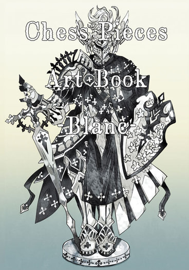 Chess pieces Art Book-Blance-