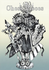 Chess pieces Art Book-Blance-