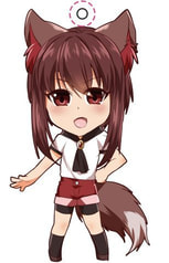 影狼くんキーホルダー