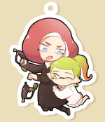 アクリルキーホルダー　ミモル＆ナナ