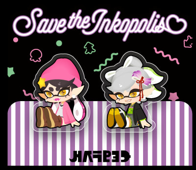 シオカラーズアクリルクリップ