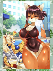 タペストリーＢ２　定正＆張飛
