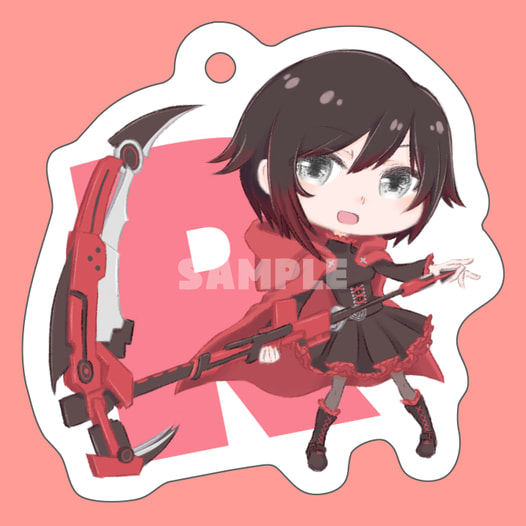 Rubyアクリルキーホルダー（Ruby acrylic key chain）