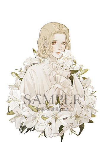 ポストカード【Lilies Are White】