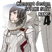 Concept design SPACE SUIT / KYMG