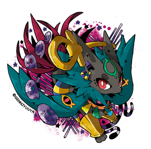 アヌビスアクリルキーホルダー 