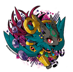 アヌビスアクリルキーホルダー 