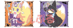 もふもふハロウィンマグカップ　こんすけ＆涼