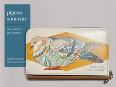 pigeon souvenirコインパスケース