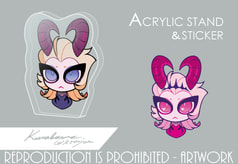 Lilith Acrylic stand & Sticker